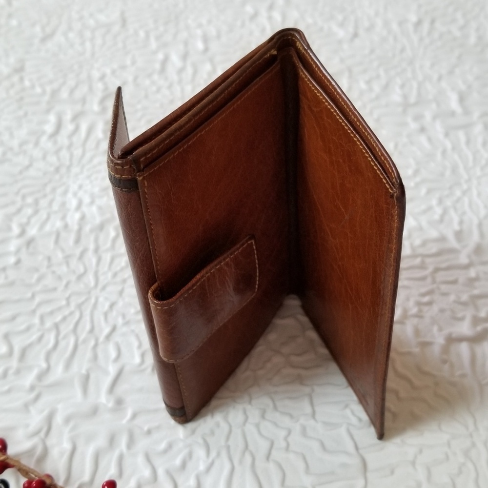 Lodis made in Spain Vintage Bifold Brown Wallet - Picture 4 of 8